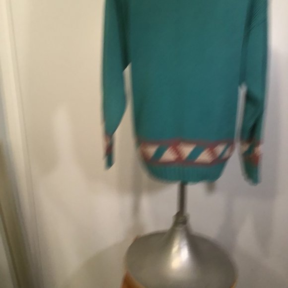 Vintage Leonard Sport Ski Sweater Size M - Picture 3 of 12